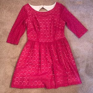 OWO Lilly Pulitzer Lace Fit & Flare Dress / Size 8